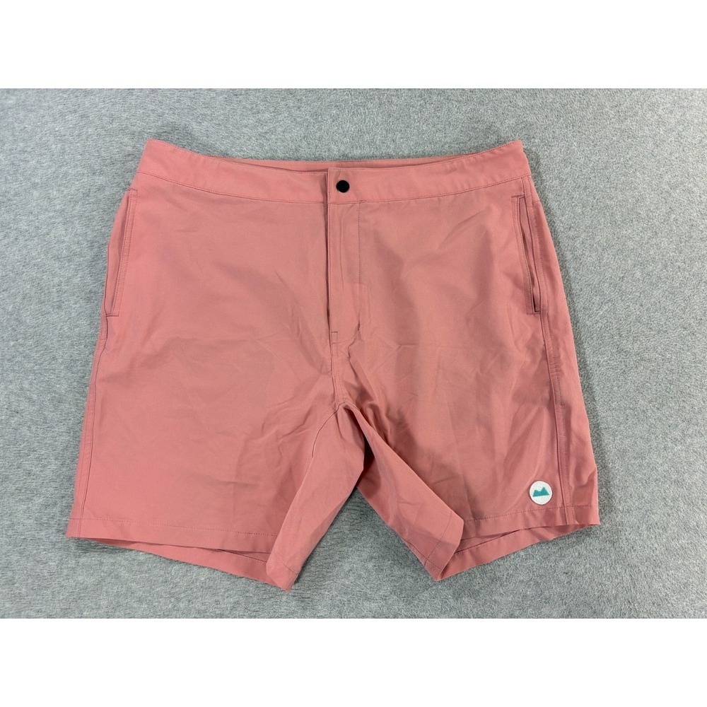 Myles Performance Stretch TOUR Shorts (Men's XL) Pink - 7"